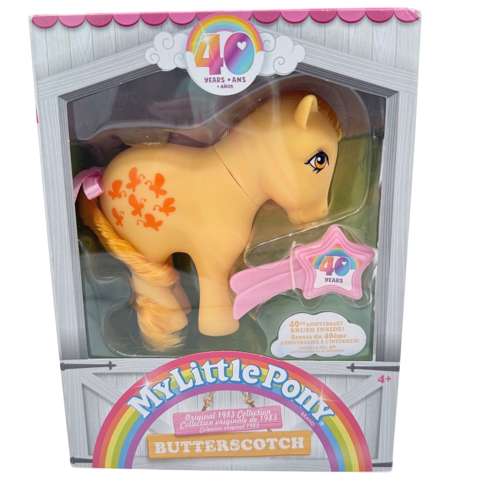 My Little Pony 40th Anniversary Butterscotch Original 2022 Collection New NIB